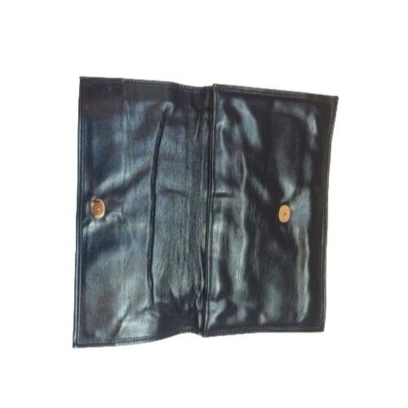 Cara Navy Clutch Bag Custom Fish Sea Pinned Purse Vintage Accessories - Picture 6 of 11